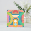 Search for geometric shape cards Colourful