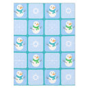 Search for snowman tablecloths Snowflakes