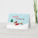 Search for wiener dog christmas cards Winter