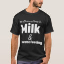 Search for funny breastfeeding tshirts Milk