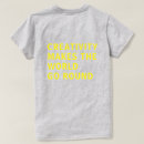 Search for yellow tshirts Bold typography