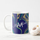 Search for blue marble mugs Fashion