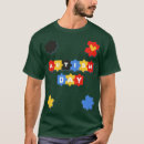Search for world autism awareness day tshirts Birthday