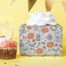 Search for trick or treat wrapping paper October 31st