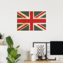 Search for vintage union jack flag posters Great britain