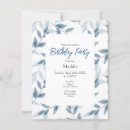 Search for slate blue invitations Botanical