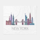 Search for new york city skyline blankets Steampunk