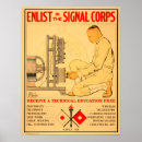 Search for signalling posters Military