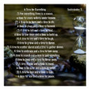 Search for ecclesiastes 3 posters Scripture