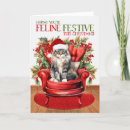 Search for norwegian christmas cards Cats