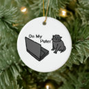 Search for cat puns christmas tree decorations Funny