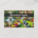 Search for landscape design business cards Simple