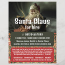 Search for santa flyers Santa for hire