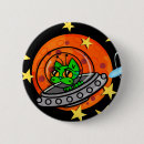 Search for cartoon alien badges Cute