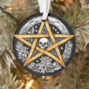 Search for pentagram christmas tree decorations Gothic