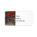 Search for scarlet return address labels Flowers