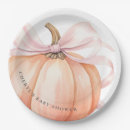 Search for pink pumpkin baby shower Watercolor