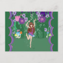 Search for fairy dancing postcards Flower