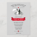 Search for bicycle wedding invitations Red