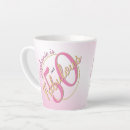 Search for pink 50th birthday mugs 50 years old