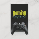 Search for gamer business cards Funny