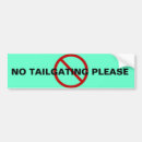 Search for no tailgating bumper stickers Laugh