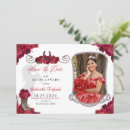 Search for red charro quinceanera invitations 15th birthday