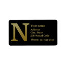 Search for monograms n labels Gold