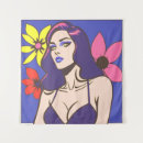 Search for 50s woman art Blue