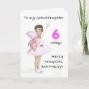 Search for granddaughter 6th birthday cards Fairy