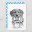 Search for dog bone invitations Lets pawty