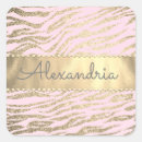 Search for zebra and pink stickers Glam