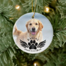 Search for loss pet memorial ornaments Loss of dog