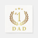 Search for fathers day napkins Dad