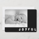 Search for newborn christmas cards Black and white