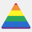 Search for queer triangle stickers Rainbow