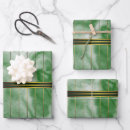 Search for gold and green wrapping paper Geometric