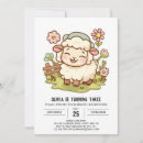 Search for sheep birthday invitations Simple