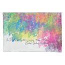 Search for peaceful pillowcases Watercolor