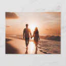 Search for beach walk postcards Sunset