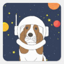 Search for space dog stickers Stars