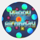 Search for happy birthday stickers Blue