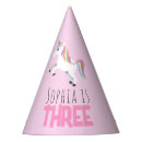 Search for unicorn paper party hats Cute
