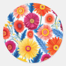 Search for gerbera daisy stickers Botanical