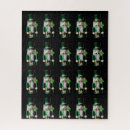 Search for funny christmas puzzles Green