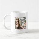 Search for funny mona lisa mugs Leonardo