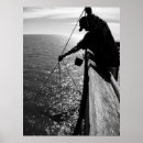 Search for fisherman posters Black