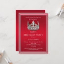 Search for kings crown invitations For him