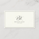 Search for letters business cards Minimalist
