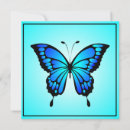 Search for blue butterfly invitations Illustration